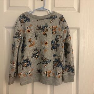 jumping beans Gray Shark Graphic Sweatshirt